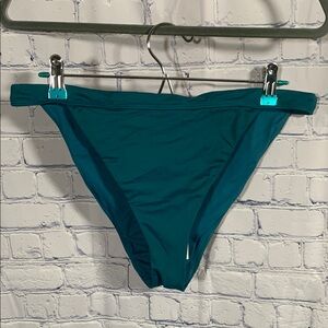 Andie Swim Womens Calcos Bikini Bottom Azure Blue Vacation Beach Cruise XL NWT